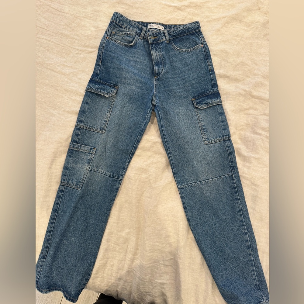 Zara cargo jeans